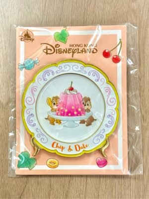 Chip n Dale Desserts Plate (Yellow)