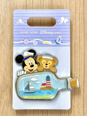 Captain Mickey and Duffy Wishing Bottle