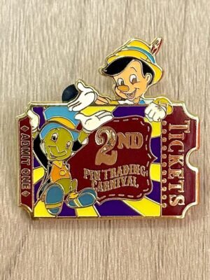 Pinocchio and Jiminy Ticket
