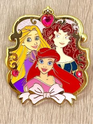 Rapunzel, Merida and Ariel